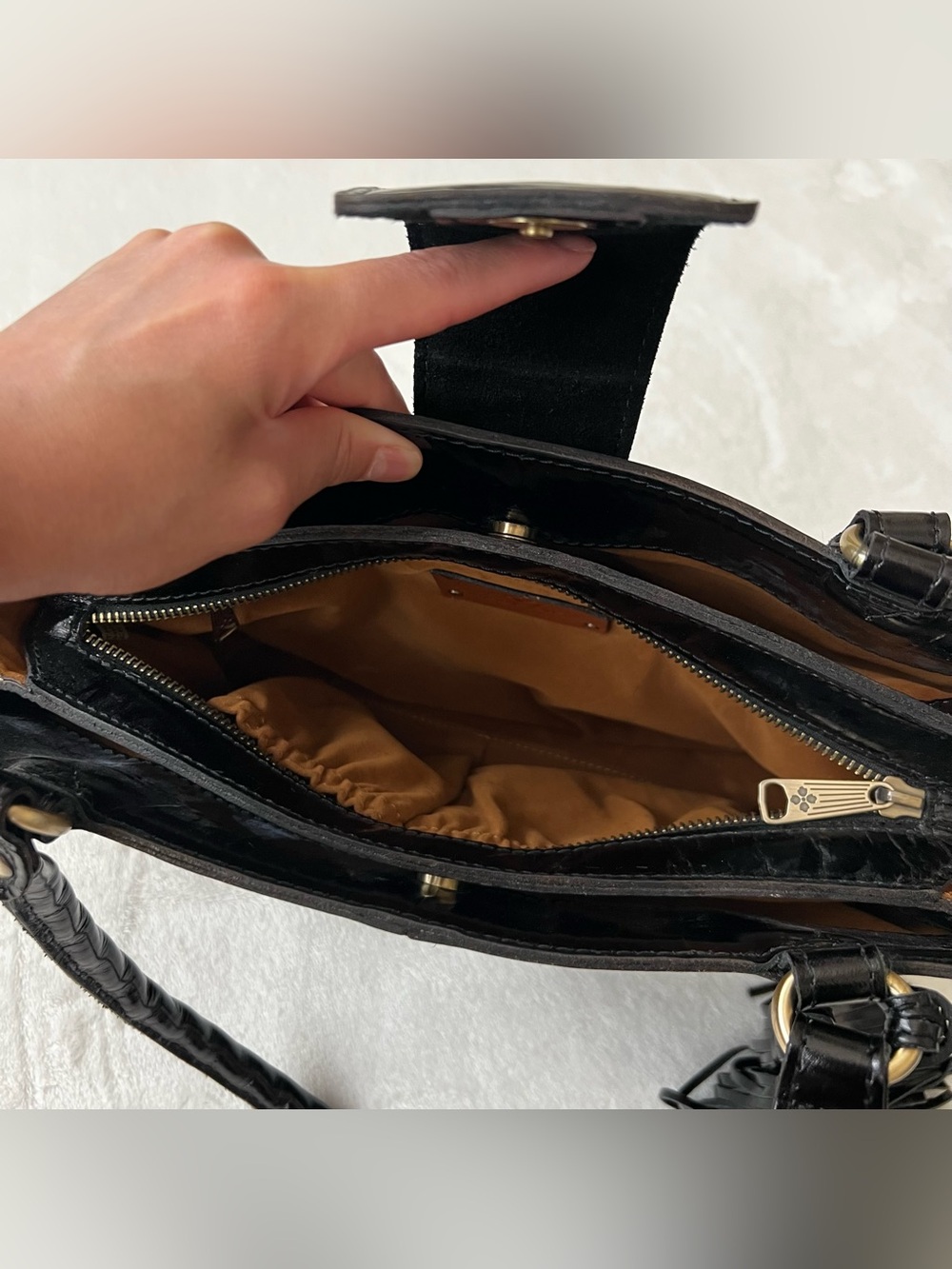 Patricia Nash Rienzo Satchel Bag - Picture 11 of 14